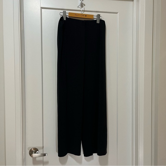 MARINA RINALDI - Stretchy Nylon Pant - Black - Women’s M - Picture 3 of 5